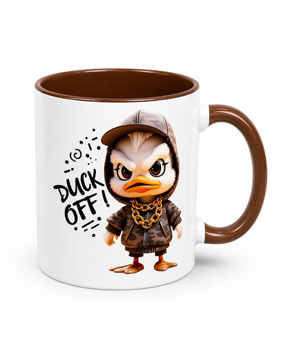 "Duck Off!" Ceramic Mug