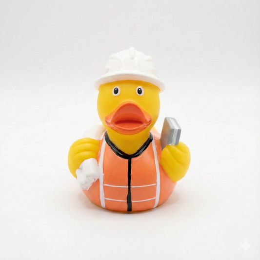 Engineer yellow loly duck