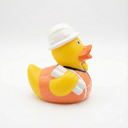 Engineer yellow loly duck