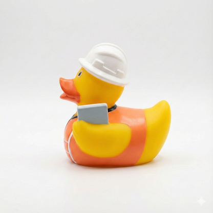 Engineer yellow loly duck