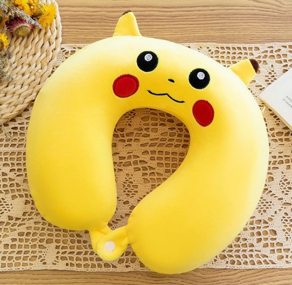Picachu travel pillow memory foam