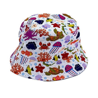 White Space Bucket Hat
