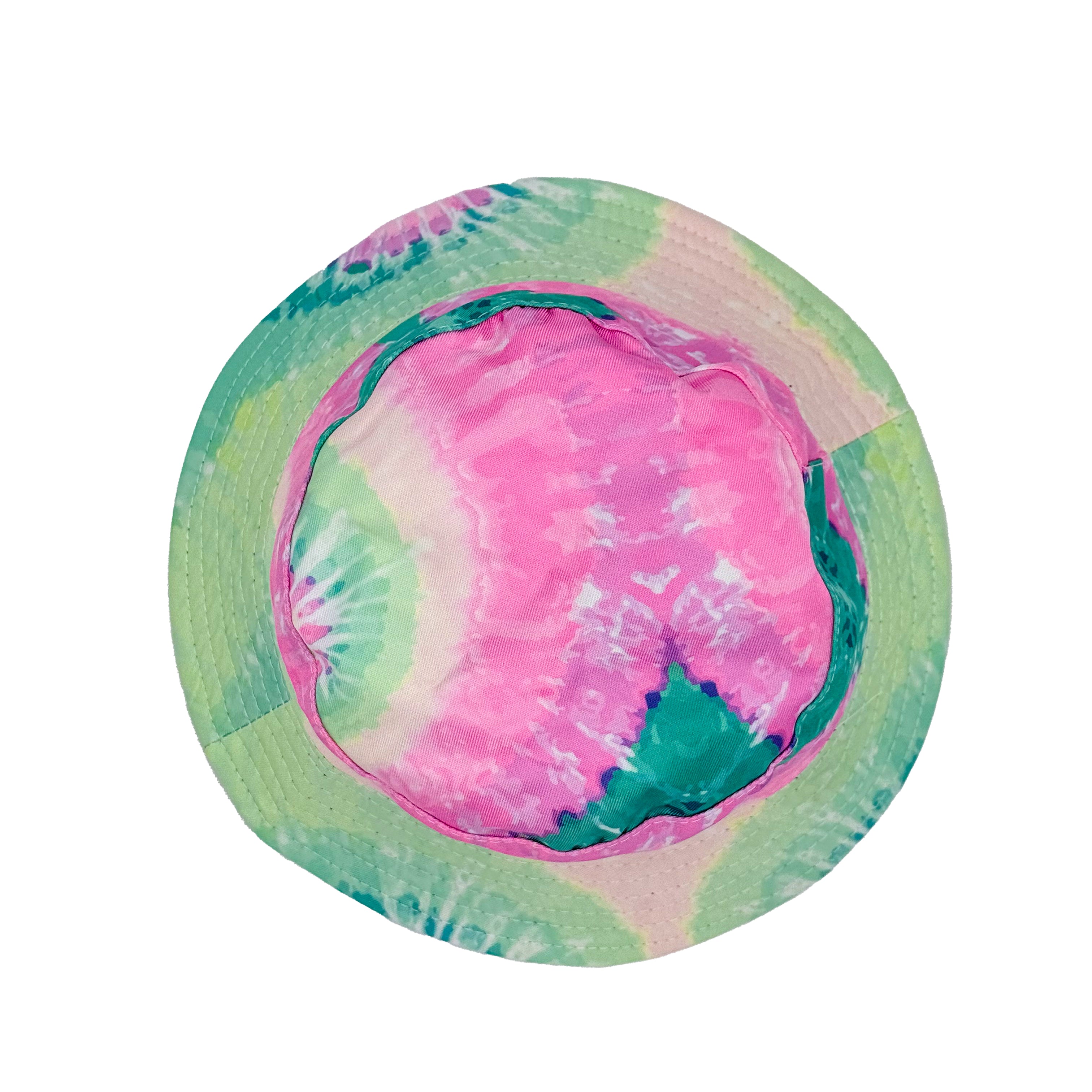 Pink/ Green galaxy Bucket Hat
