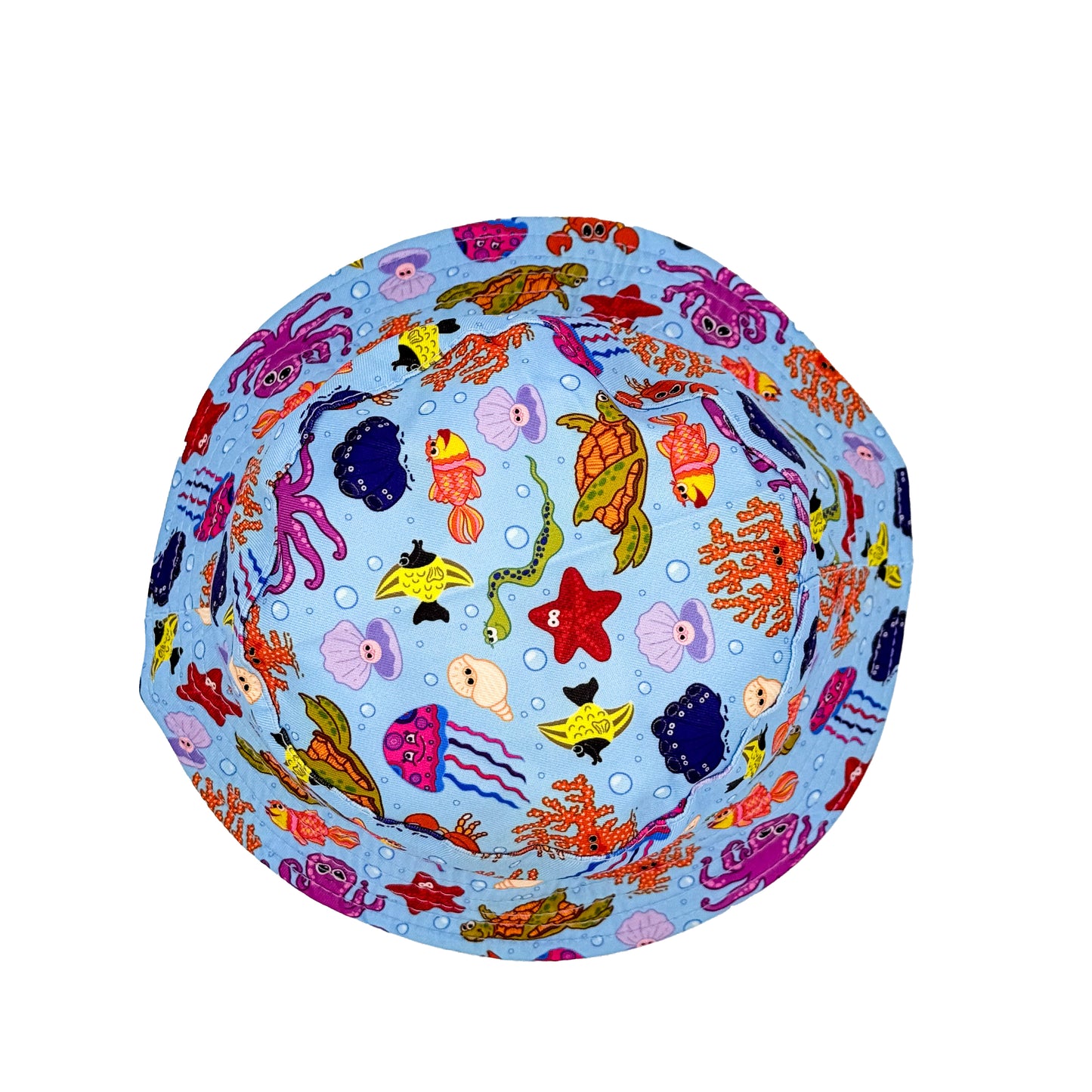 Under water Baby Blue Bucket Hat