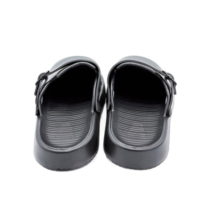 Clog Sandal Thick-Soled Lab Slipper Clogs Black