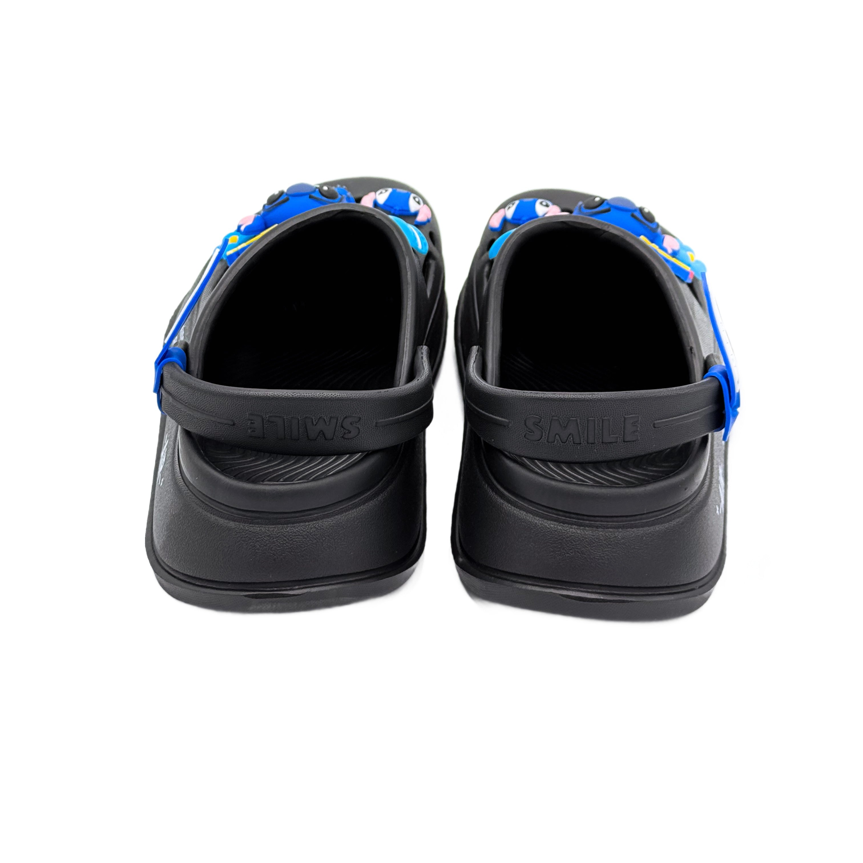 Stitch Slipper Black
