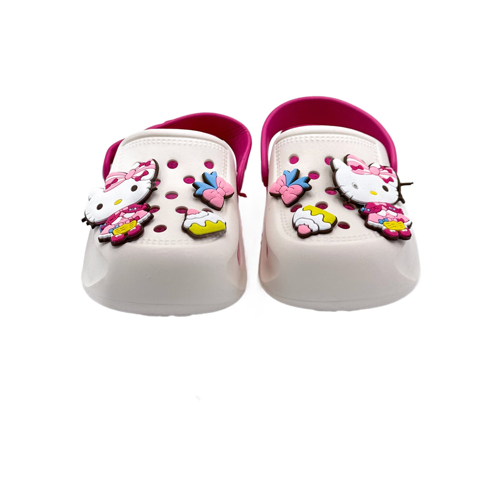 Hello Kitty Crocs Slipper White & Pink