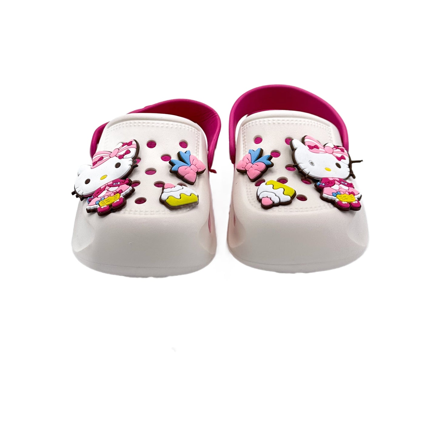 Hello Kitty Crocs Slipper White & Pink