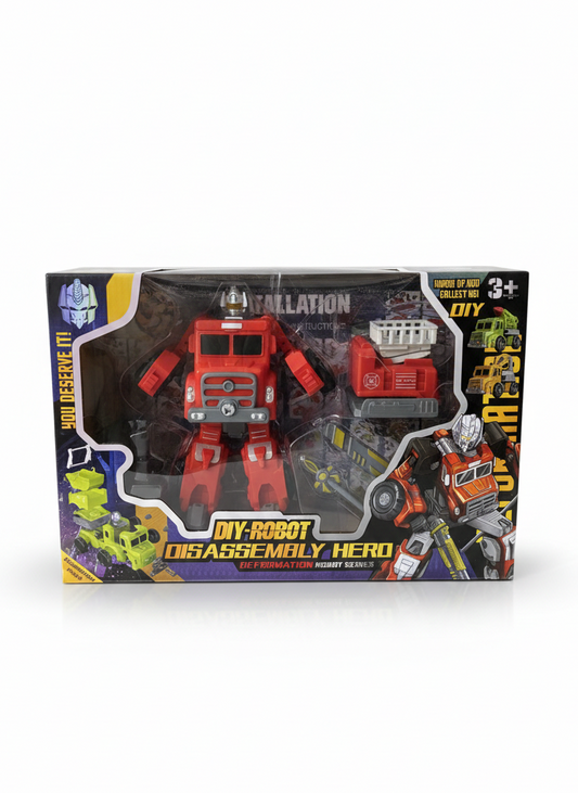 DIY-Robot Disassembly Hero: Deformation Robot Series