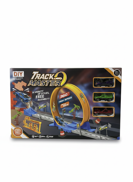 Track Master 360° High-Speed Racing Set!