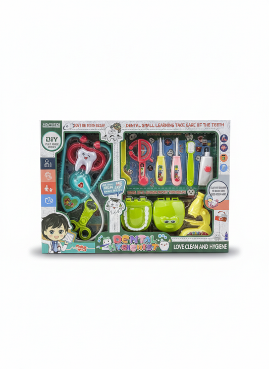 Smile Bright with the Dental Hygienist Play Set!