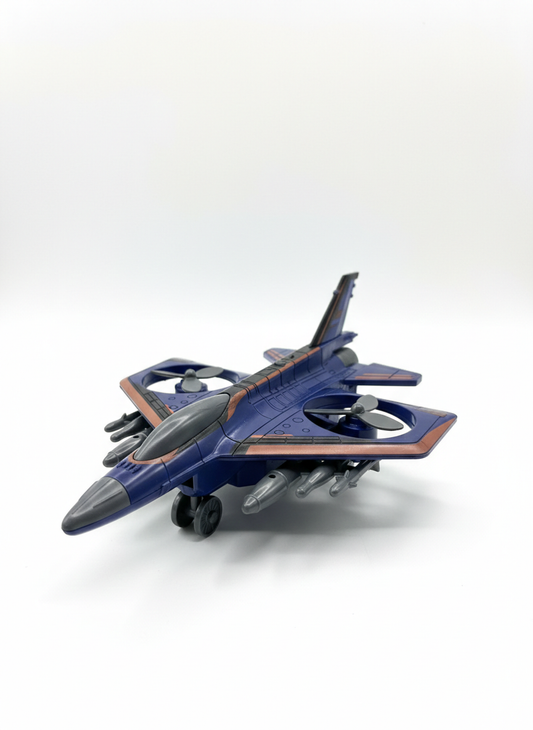 Sky Guardian: 2-in-1 Tactical Stealth Fighter Toy