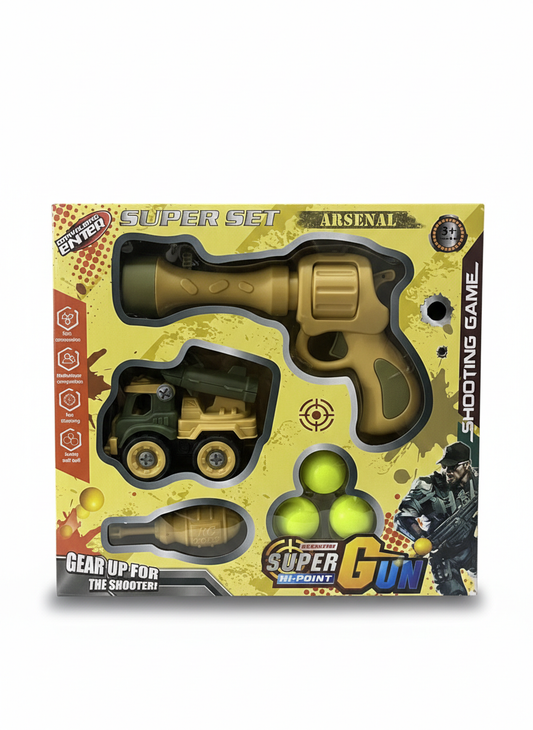 Super Gun Arsenal: Elite Shooting & Strategy Playset