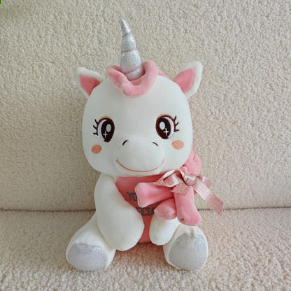 Unicorn Cute PLUSH TOY CUTE THROW  STUFFED ANIMAL