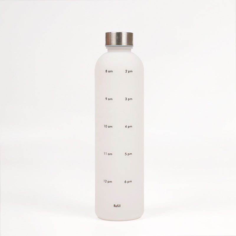 Leakproof motivational water bottle!