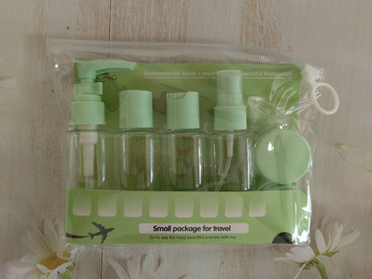 Travel organizer -pack of 7pcs Set for  Shampoo Conditioner Lotion Body and Hand wash