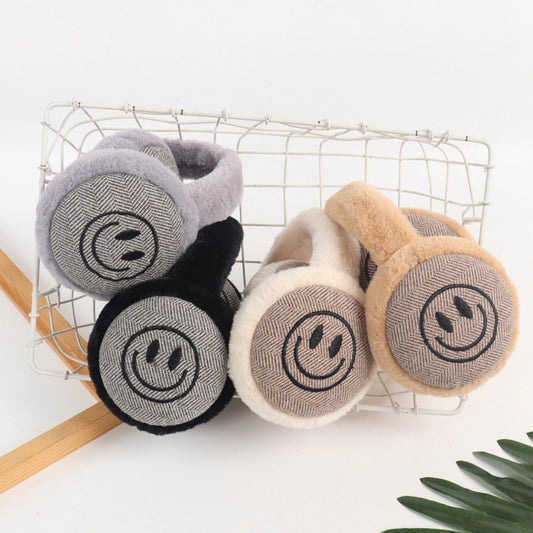 SMILE EMOJI EARMUFFS