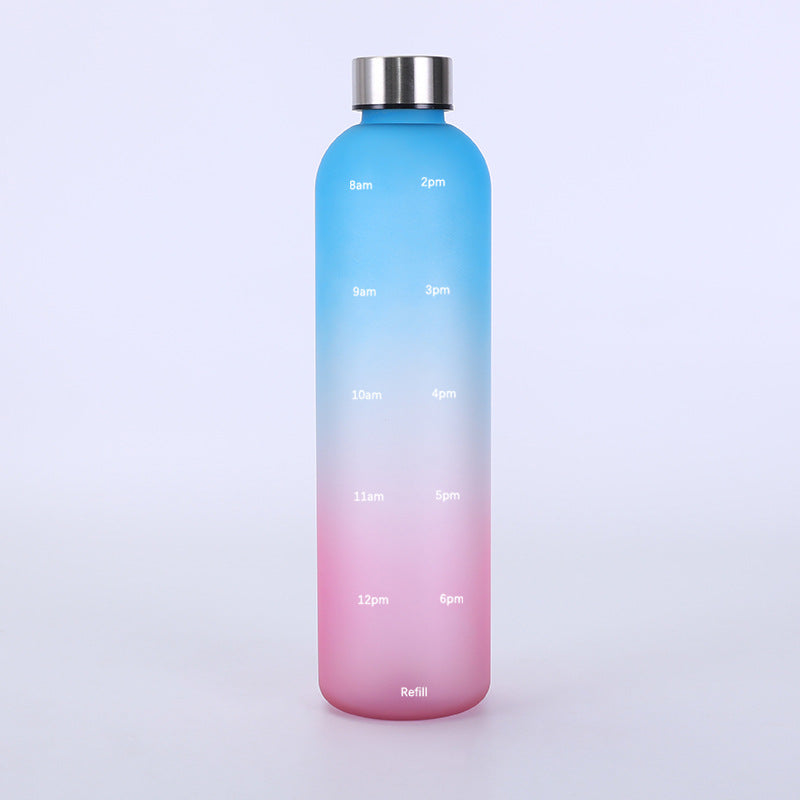 Leakproof motivational water bottle!