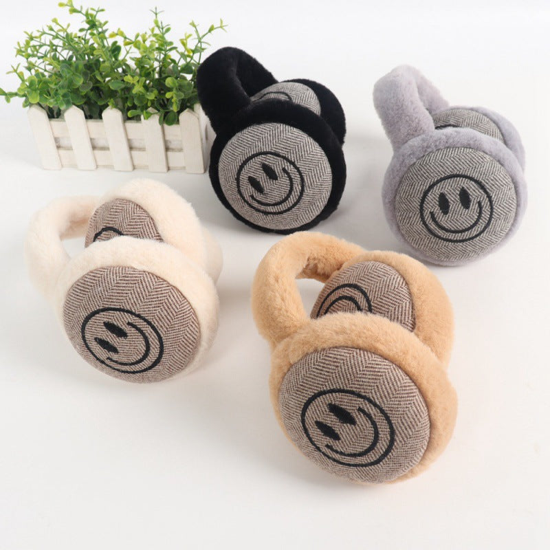 SMILE EMOJI EARMUFFS