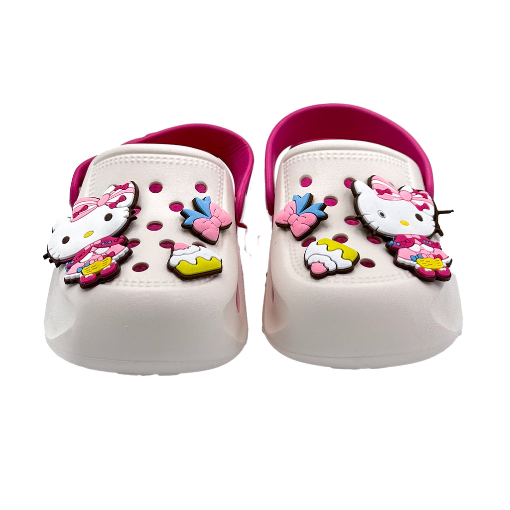 Hello Kitty Crocs Slipper White & Pink