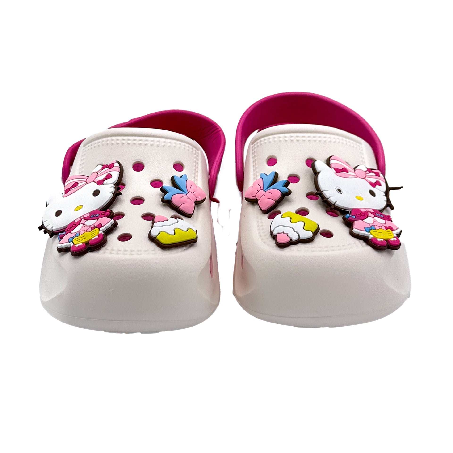 Hello Kitty Crocs Slipper White & Pink