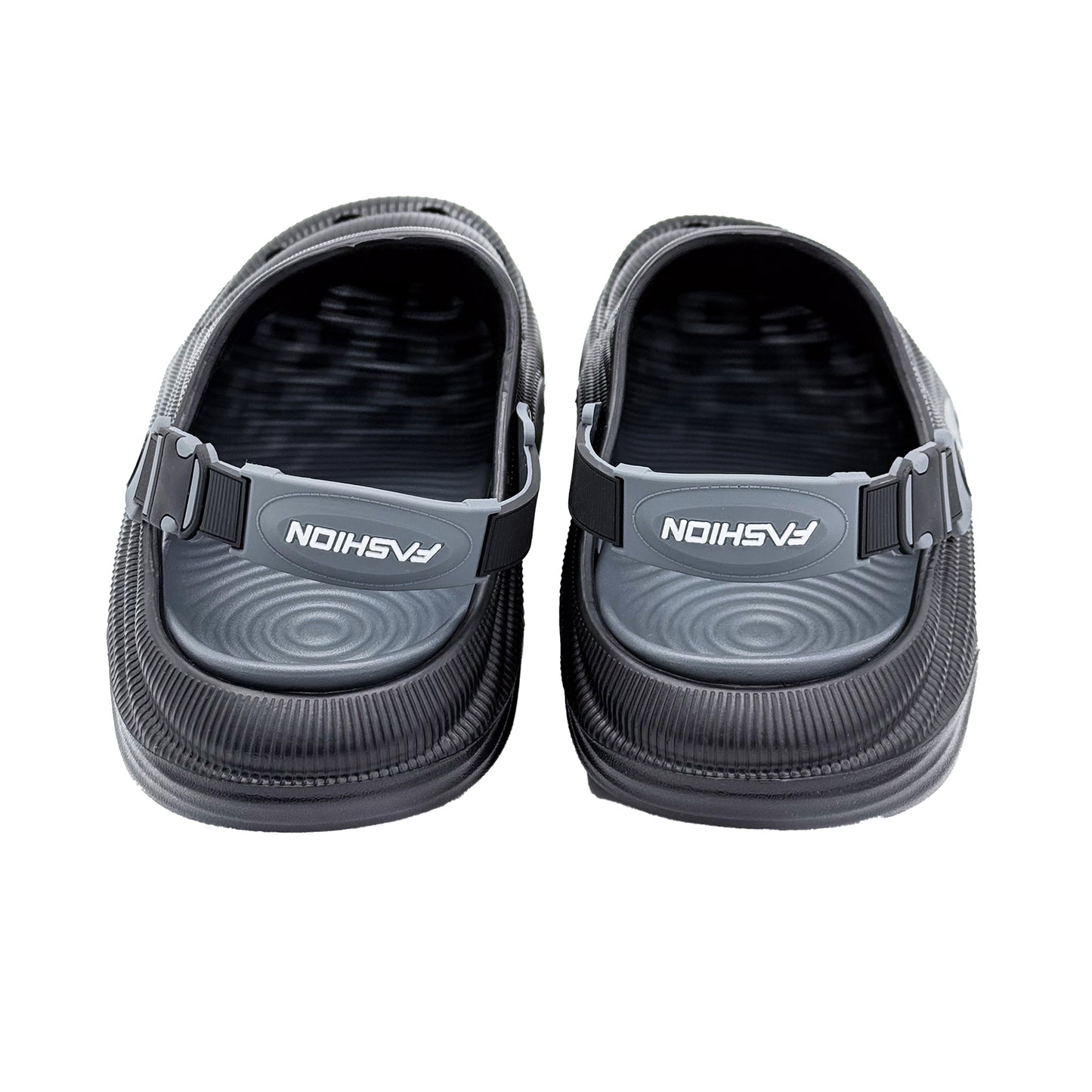 Slipper with Holes Black