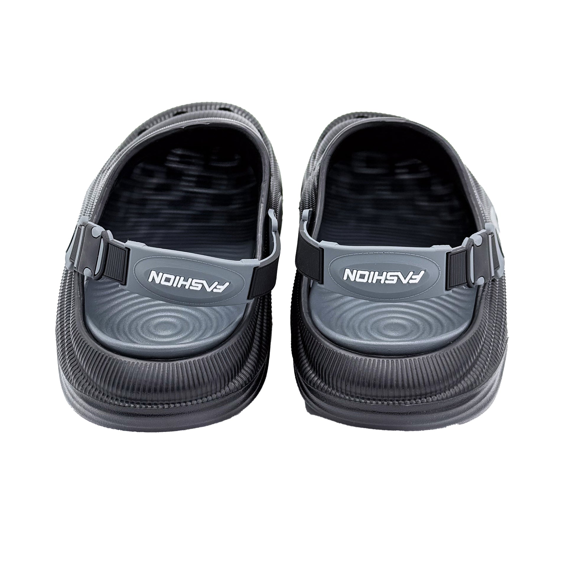 Slipper with Holes Black
