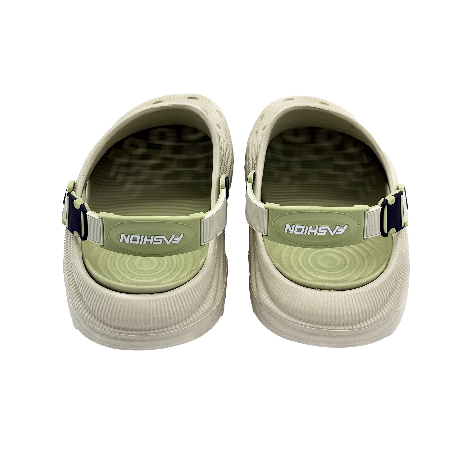 Slipper with Holes Gray
