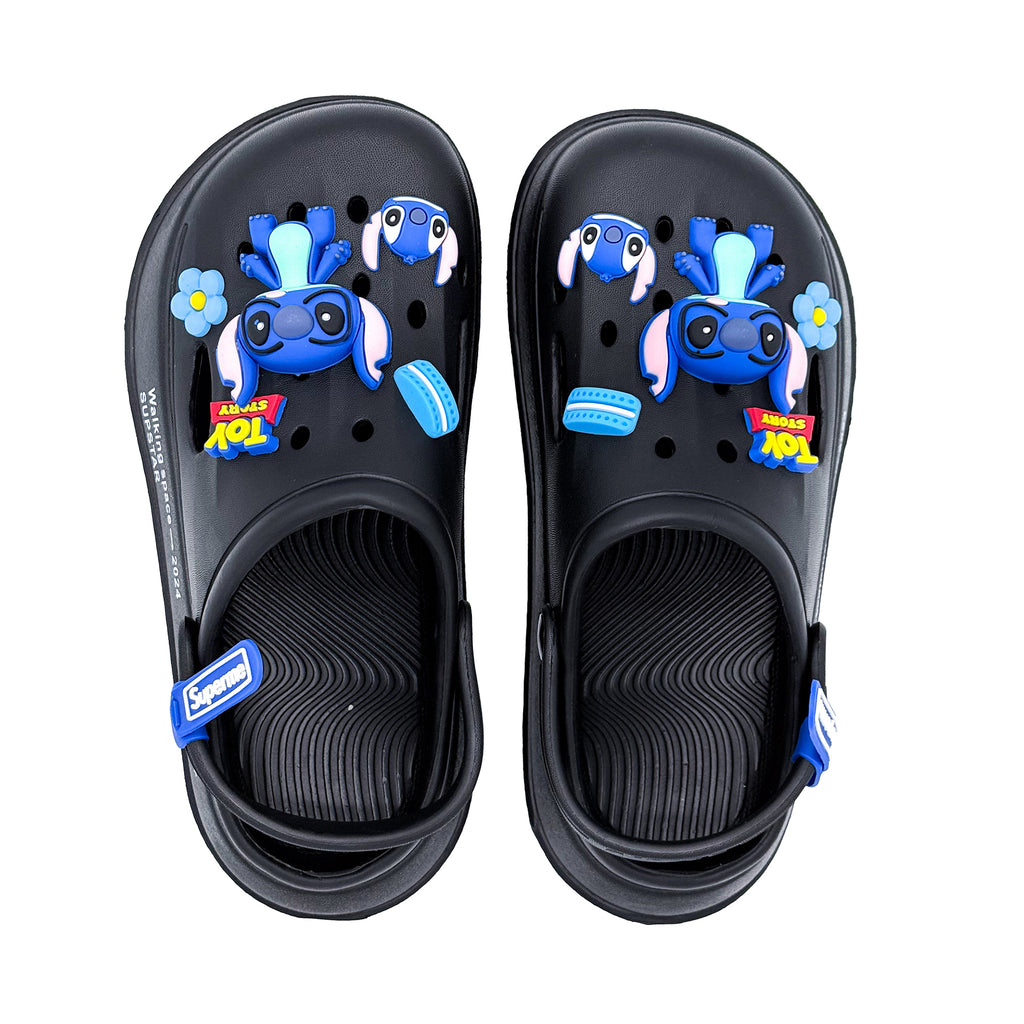 Stitch Slipper Black