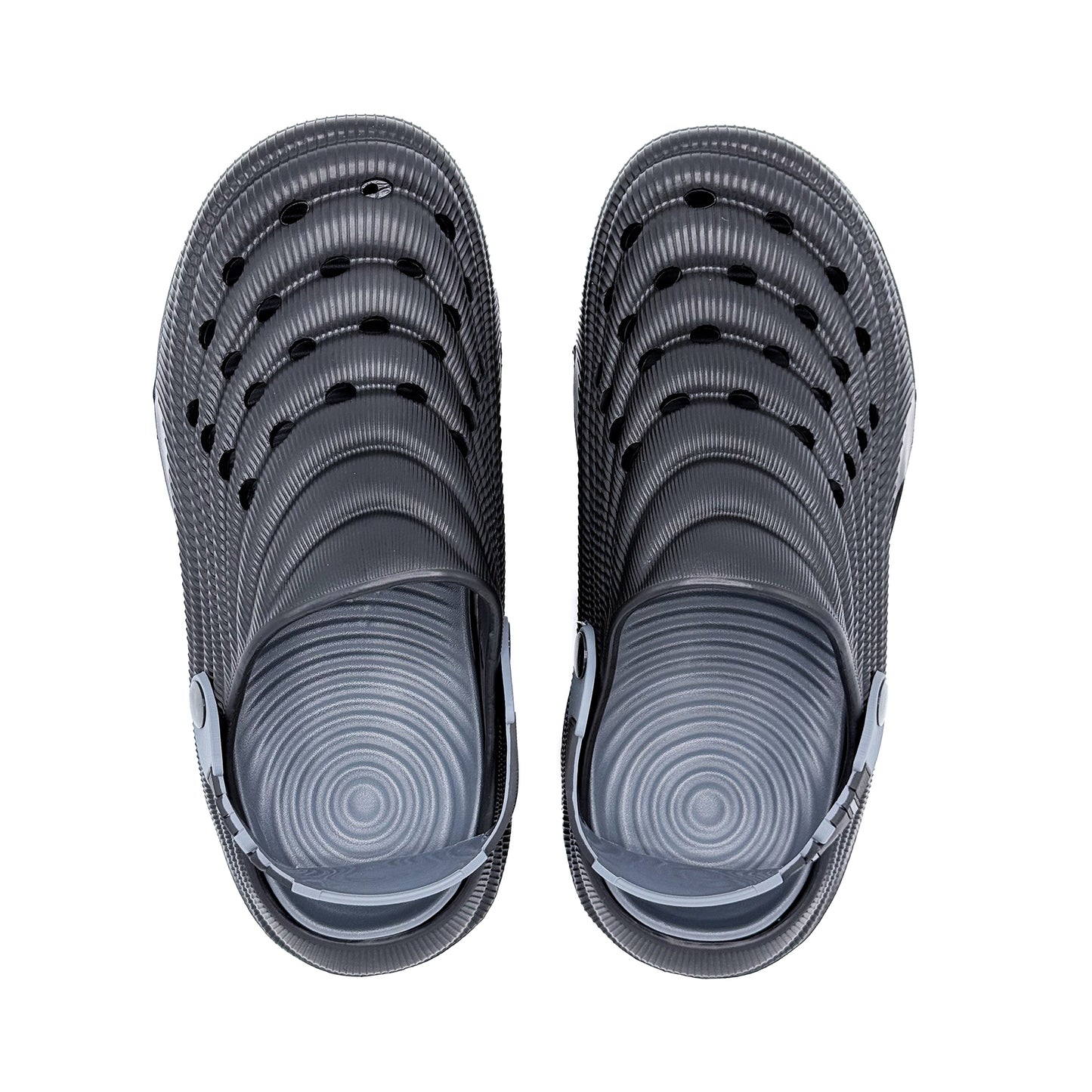 Slipper with Holes Black