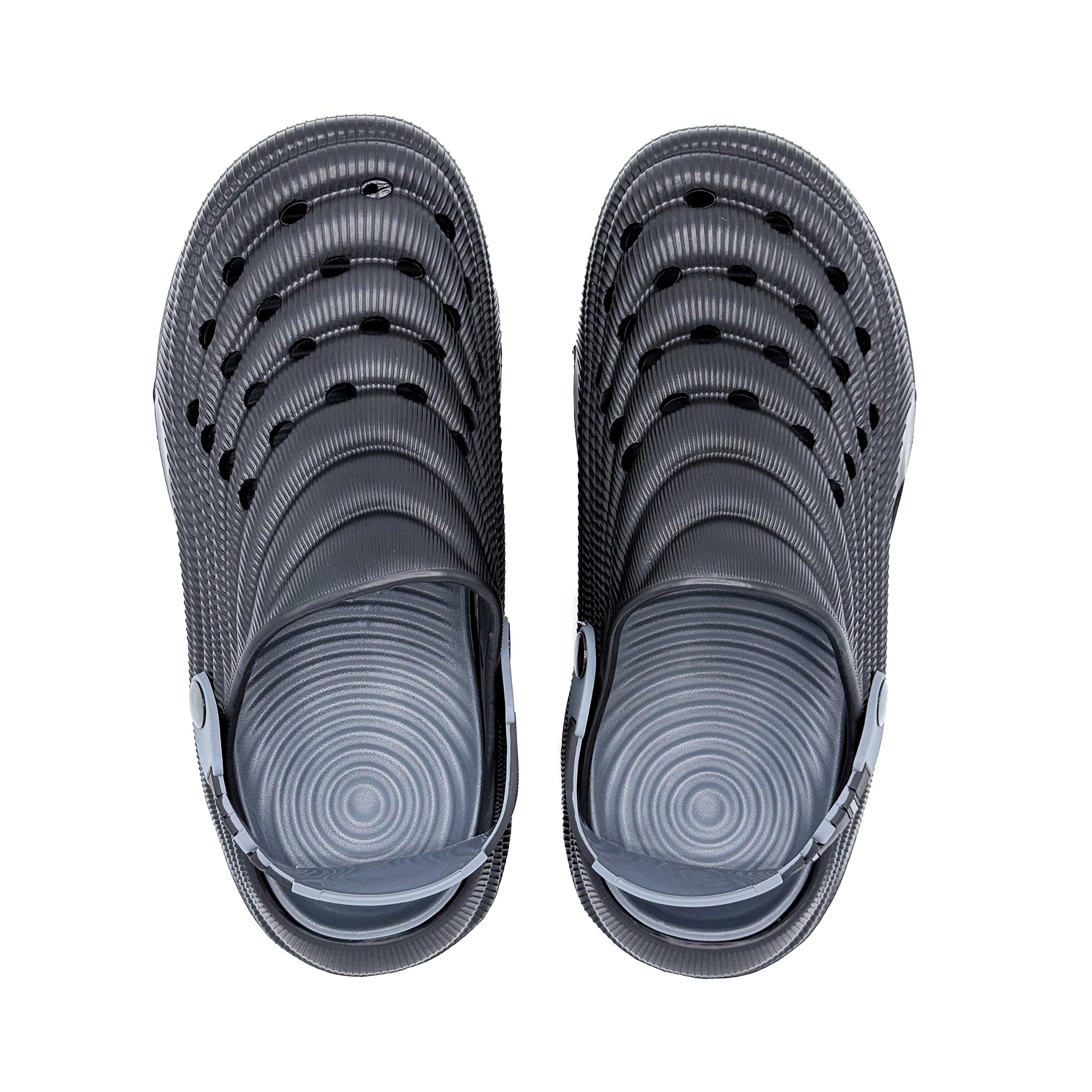 Slipper with Holes Black