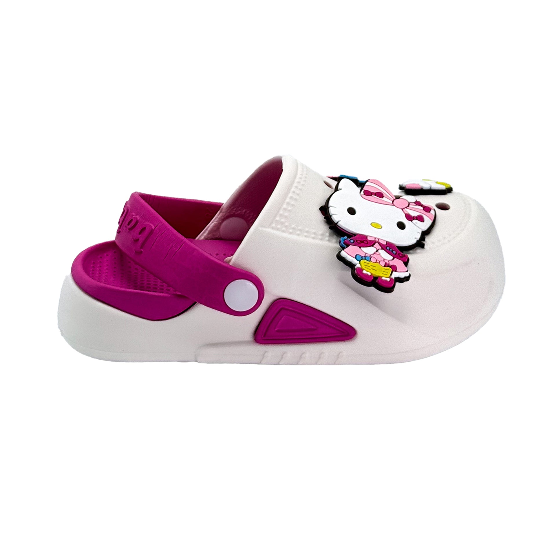 Hello Kitty Crocs Slipper White & Pink