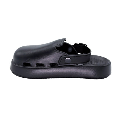 Clog Sandal Thick-Soled Lab Slipper Clogs Black