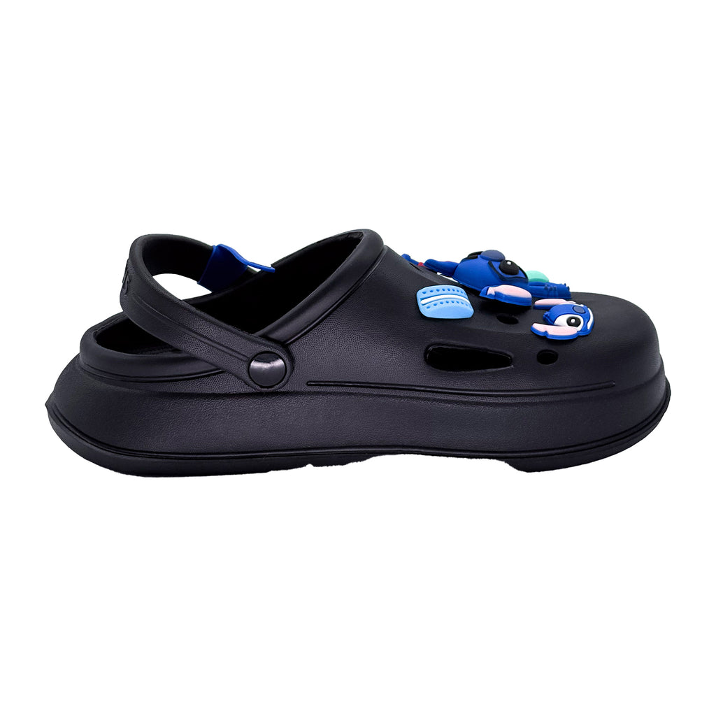 Stitch Slipper Black