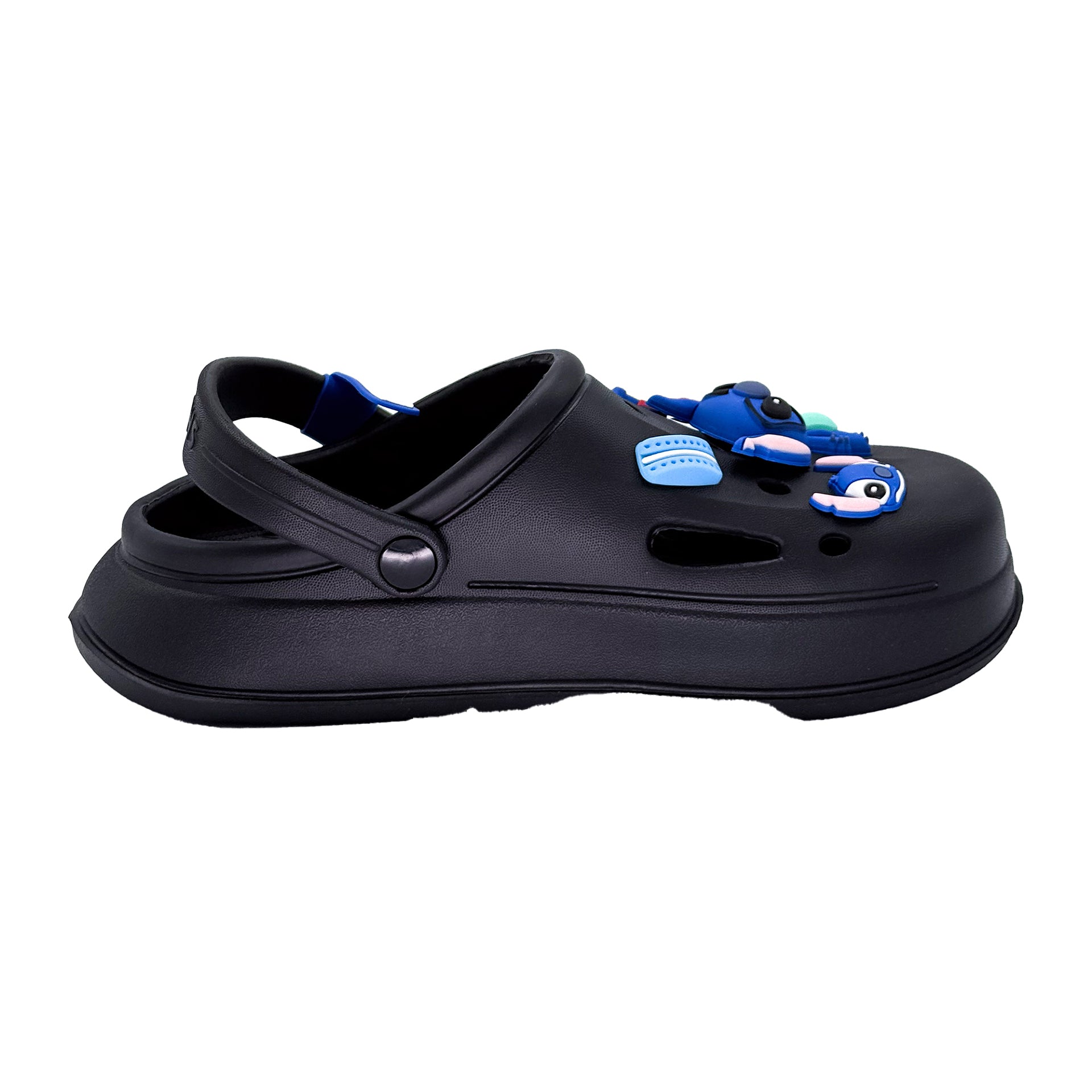 Stitch Slipper Black