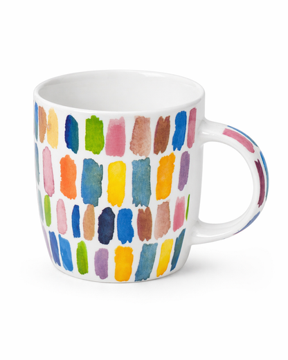 Watercolor Paint Swatches Mug