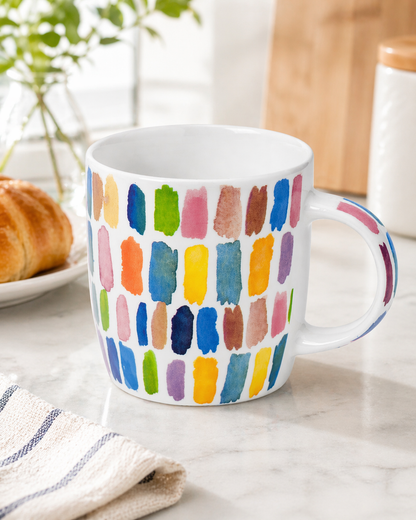 Watercolor Paint Swatches Mug