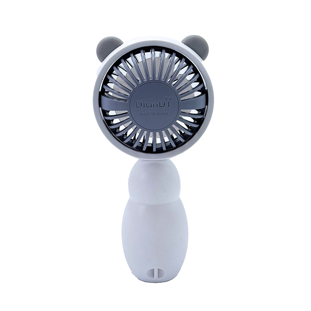 Mini Hand Fan Grey