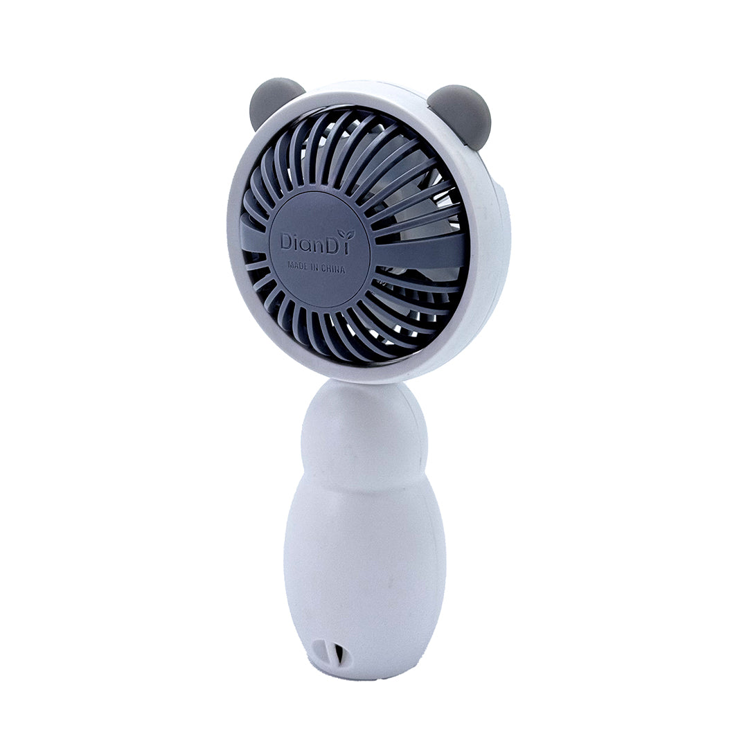 Mini Hand Fan Grey