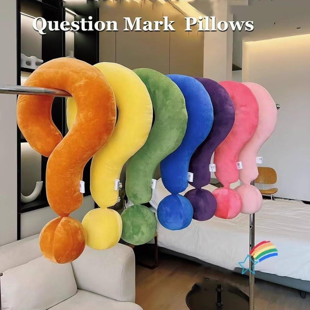 Question Mark Neck Pillow
