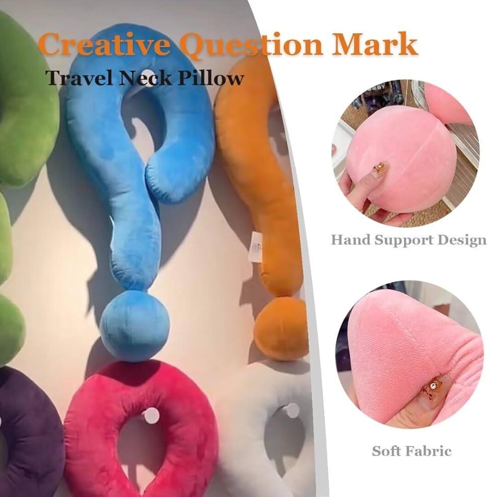 Question Mark Neck Pillow