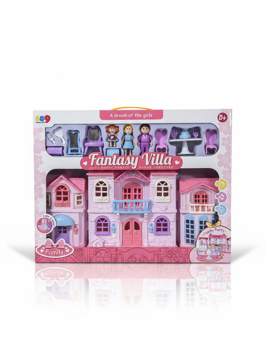 "Fantasy Villa" dollhouse