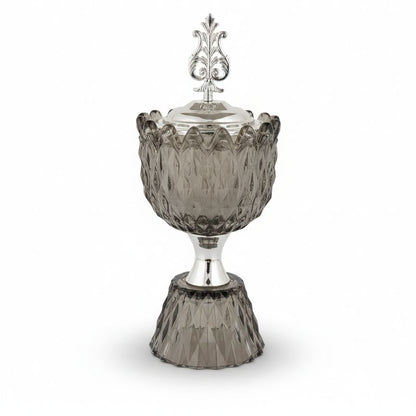 Hand-crafted silver incense burner