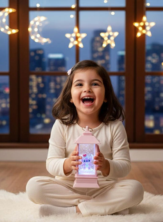 Celestial Harmony stitch : Animated Snow Globe Lantern