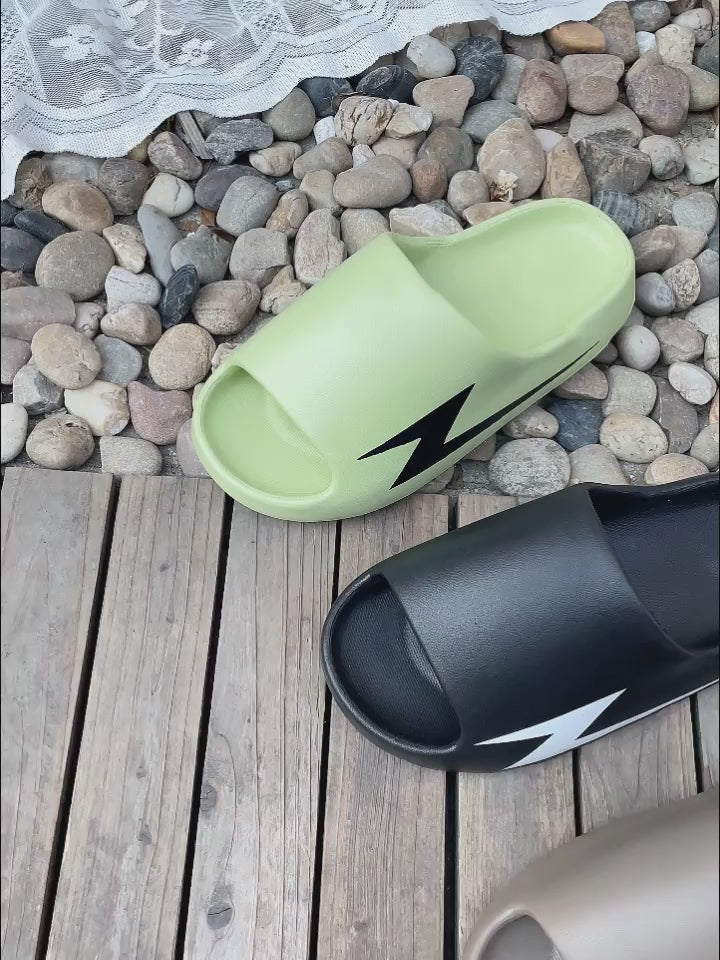 Ladies' Fashionable And Soft Summer Beach Shoes, Comfortable Indoor Bathroom Slides