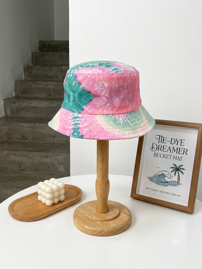 Summer Swirl Tie-Dye Bucket Hat