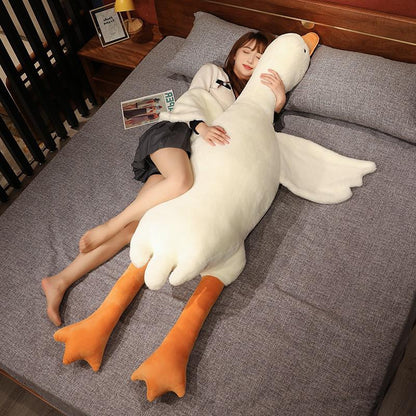 Fluffy Duck /Goose Plush Toys Sleep Pillow