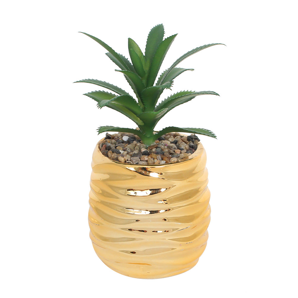 Golden Grass Pot