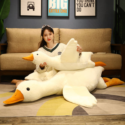 Fluffy Duck /Goose Plush Toys Sleep Pillow